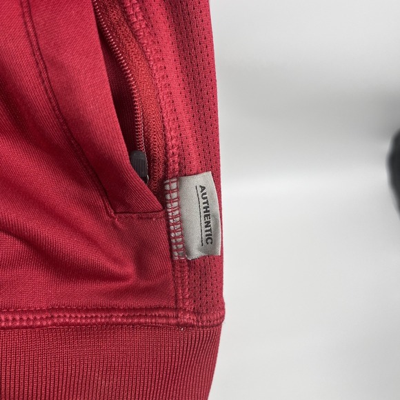 Washington State Cougars Jacket Mens Red Dri Fit Full Zip Nike NCAA Football - Picture 4 of 9